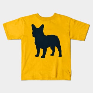 French Bulldog - Cute Frenchie Puppy Silhouette for Dog Lovers Kids T-Shirt